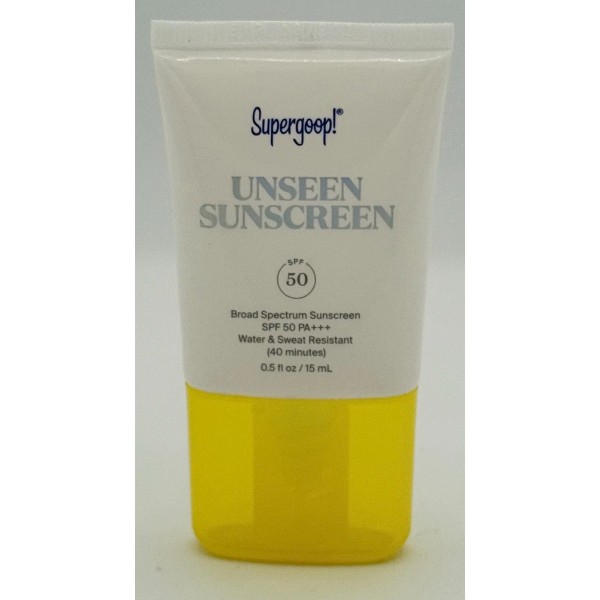Supergoop! Unseen Sunscreen ( SPF) 50–0.5 Oz Exp-06/2026 Sealed (