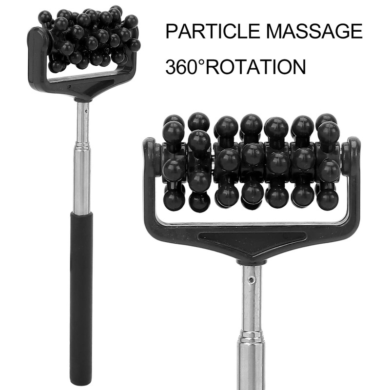 ZJchao Back Scratchers, Telescopic Massagers Back Muscle Roller Adjustable Back