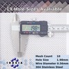 2mm Hole Size - Stainless Steel 304L - Cut Size: