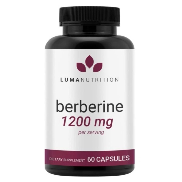 Luma Nutrition Berberine HCL, 1,200 mg per serving (600 mg