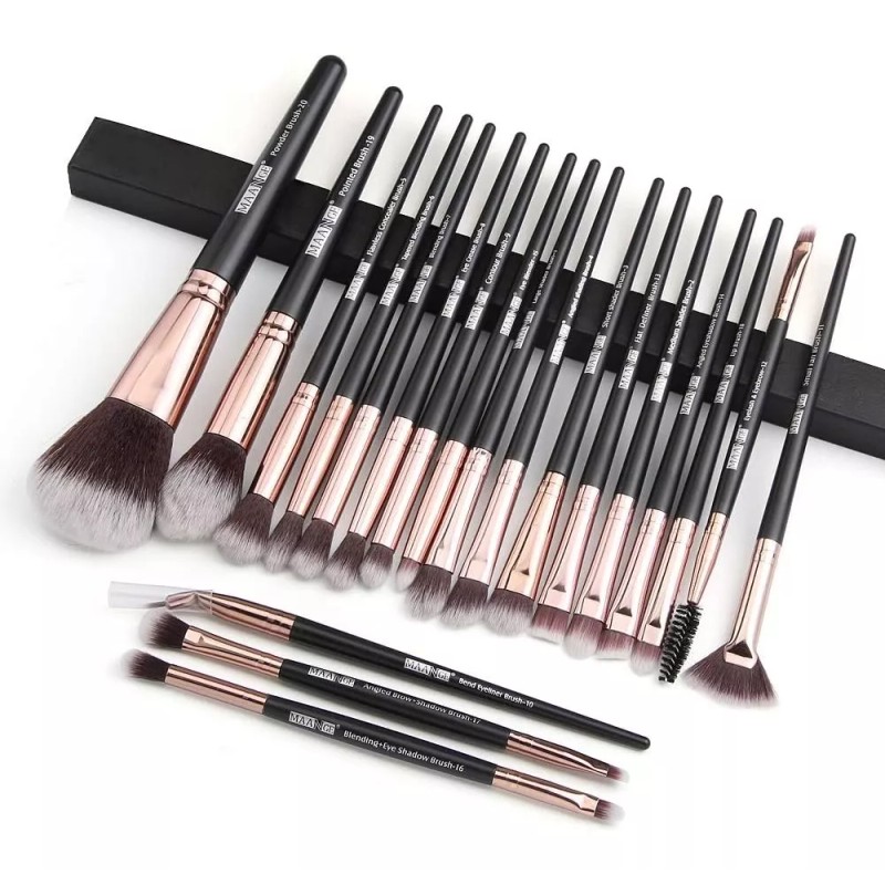 Set de Brochas Brochas De Maquillaje Profesional 20 Piezas Set