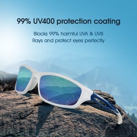 Duduma Sunglasses Mens Polarised Sports Sunglasses for Men Women Fishing Running Cycling Golf Sunglass Polarized UV Protection TR90