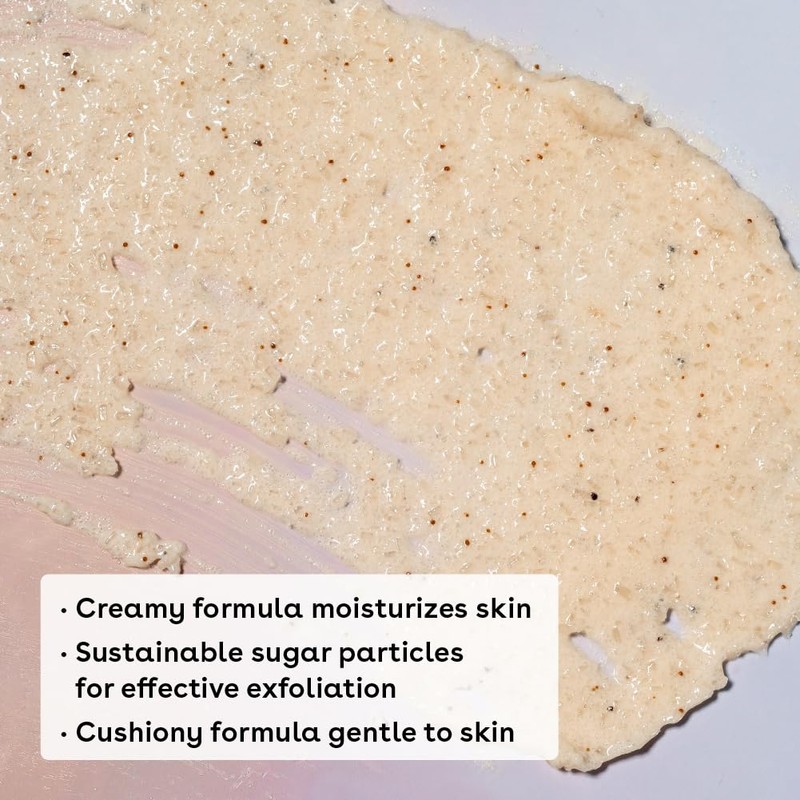 eos Cashmere Skin Collection Pre-Shave Scrub- Vanilla Cashmere Scented, Body