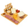 NewHome Charcuterie Boards Set -Bamboo Cheese Board Set -House Warming