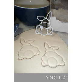 EASTER BUNNY BUTT BACK SPRING HOLIDAY RABBIT SPECIAL OCCASION COOKIE CUTTER BAKING TOOL 3D PRINTED MADE IN USA PR2341