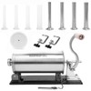 MASTER FENG 6 LBS Sausage Stuffer Horizontal Stainless Steel Stuffing