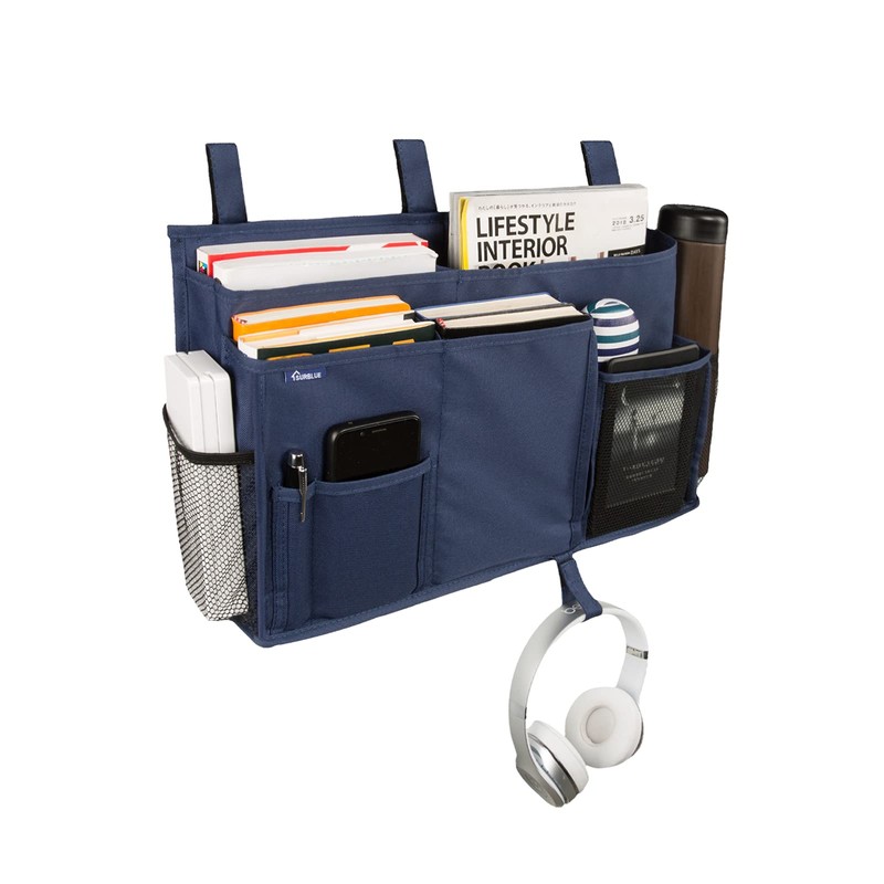 Surblue Caddy Hanging Organizer Bedside Storage Bag for Bunk and