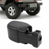 KUAFU Front&Left Bumper End Cap Compatible with 1997-2006 Jeep Wrangler,65th
