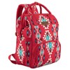 Wrangler Western Diaper Bag Aztec Backpack Organized Daypack-Cowgril Fashion:_Cherry