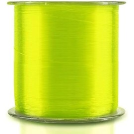 Monofilament Nylon Fishing Line, Extremely Strong and Durable 2-40LB for Saltwater & Freshwater Fishing (Yellow, 8lb - 500m - 0.18mm)