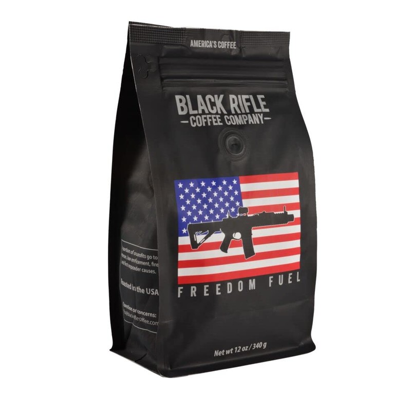 Black Rifle Coffee Company Freedom Fuel, 12oz Bag, Ground Coffee