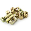 M6x11 Barrel Bolts Cross- Dowel Slotted Furniture Nut for Beds