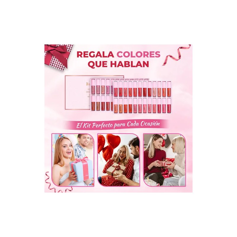 Bablabear Labiales Gloss Maquillaje Para 48 Colors