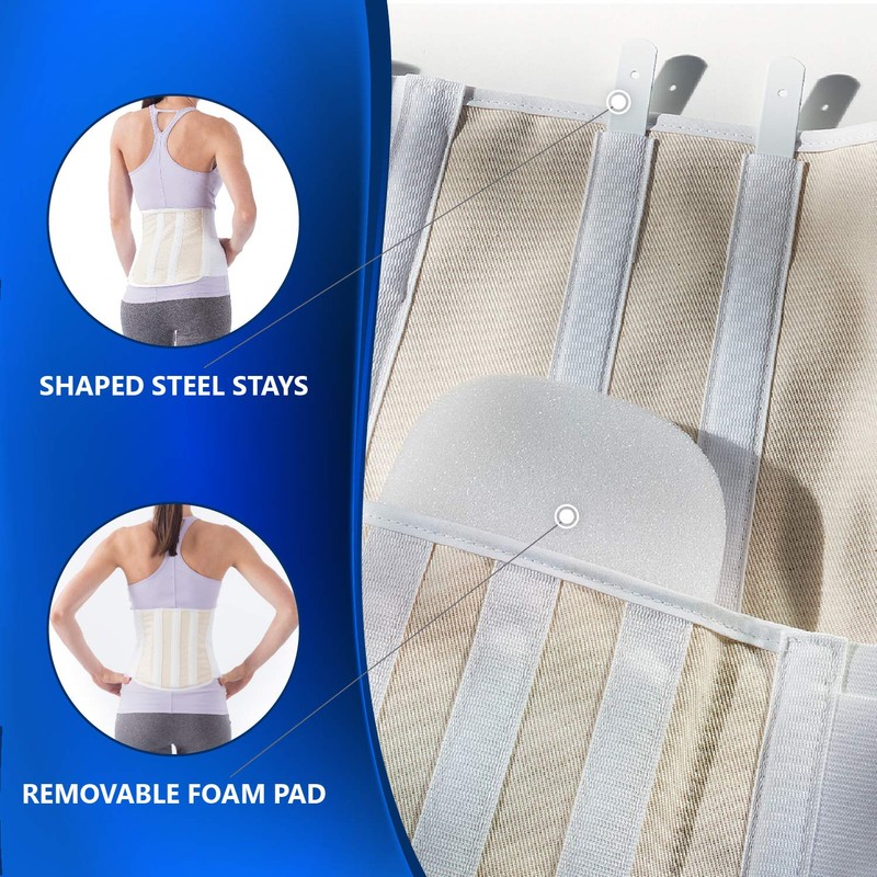 NYOrtho Lumbar Sacral Support DCDO W/Steels