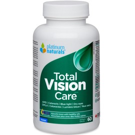 Platinum Naturals Total Vision Care, 60 Softgels