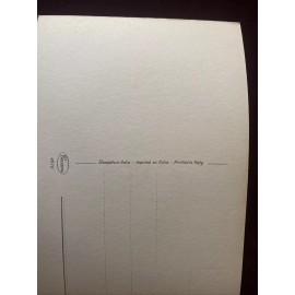 Vintage postcard "Happy new year" in Italian