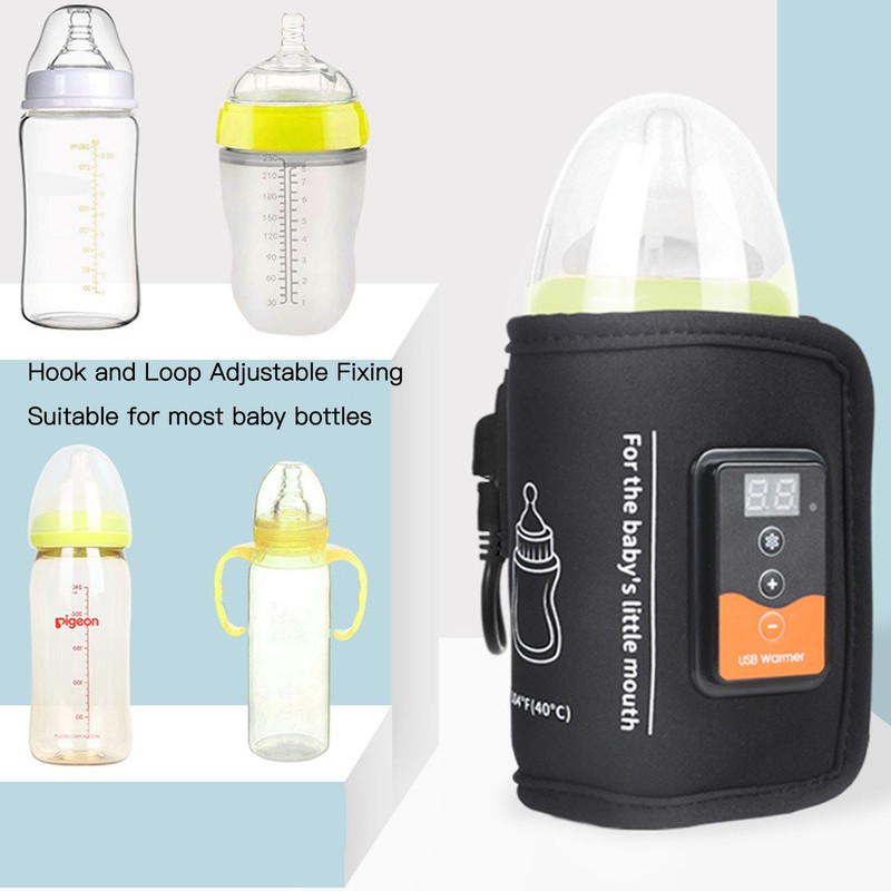 Milk Bottle Warmer Bag Constant Temperature Quick Heating USB Insulated