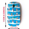 2.4G Wireless Mouse with Cute Pattern Design for All Laptops