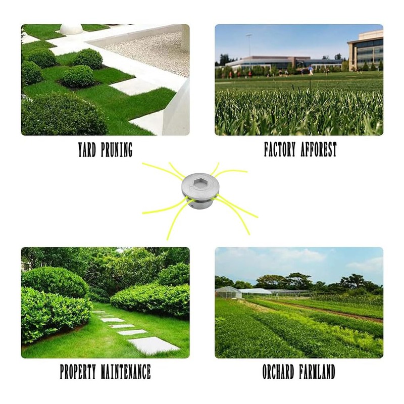 Aluminium Alloy Grass Trimmer Head, Universal Grass Trimmer Head, Trimmer