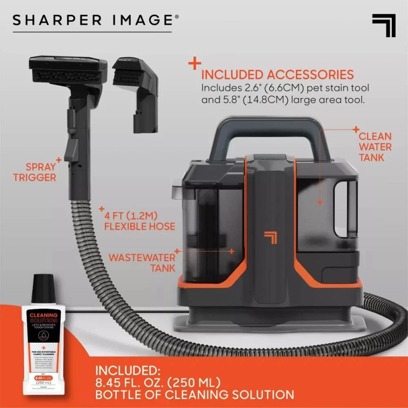 Sharper Image Stain Cleaner Portable Spot Vacuum: Handheld Electric Carpet