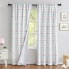 MYSKY HOME Total Blackout Curtains for Kids Room 84 Inch
