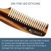 Giorgio G79 Travel Size Mustache and Beard Comb for Men