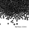 QUARKZMAN Foam Beads Foam Balls 2-3 mm for Wedding and