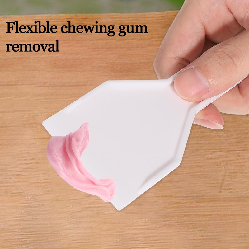 JIEYAO Pack of 4 Fridge Ice Scraper Freezer, Plastic Ice
