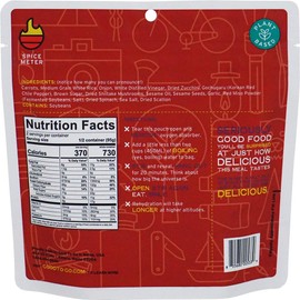 GOOD TO-GO Bibimbap - Double Serving | Dehydrated Backpacking and Camping Food | Lightweight | Easy to Prepare