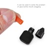 Beaupretty 100pcs Eyelash Glue Open Needle Blocking Cap Eyelash Glue