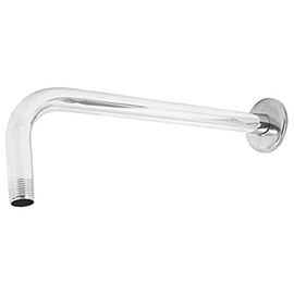 Foset BCH-700, Brazo para pared y chapetón, para regadera, acabado cromo