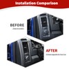 RT-TCZ for RAM Dash Air AC Vents Trim Cover Frame