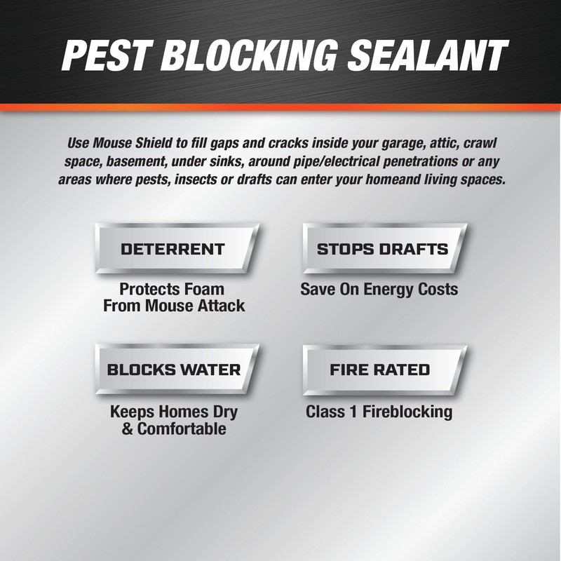 DAP 4001012506 12OZ Mouse Foam Sealant, Cream