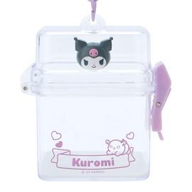 Sanrio 604526 Pita Furenzu (Mini) Clear Case Kromi Kuromi Kuromi 3.1 x 3.1 x 1.6 inches (8 x 8 x 4 cm), Character 604526