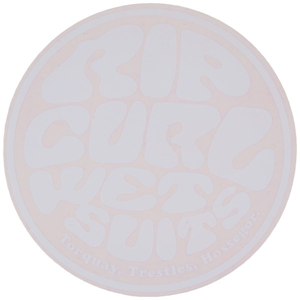 [Rip Curl] Sticker (Brand Logo/10cm) [C01-009 / STICKERS] Round, CLEAR