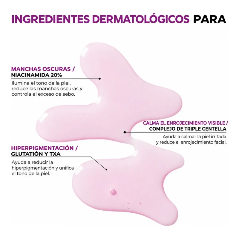 Serum Antimanchas Niacinamida 20% Todo Tipo De Piel 40ml