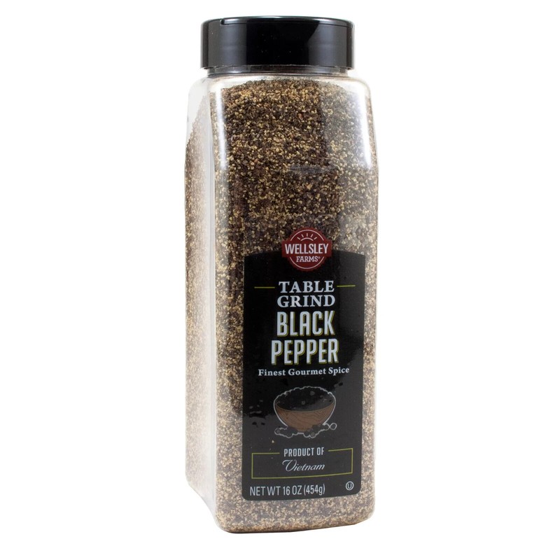 Wellsley Farms Table Grind Pepper, 16 oz. (Not For California)
