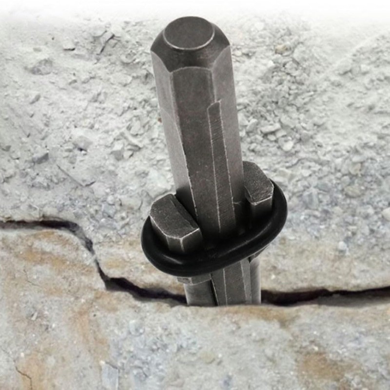 Stone Splitter, 23 mm Metal Plug Wedges Concrete Rock Stone