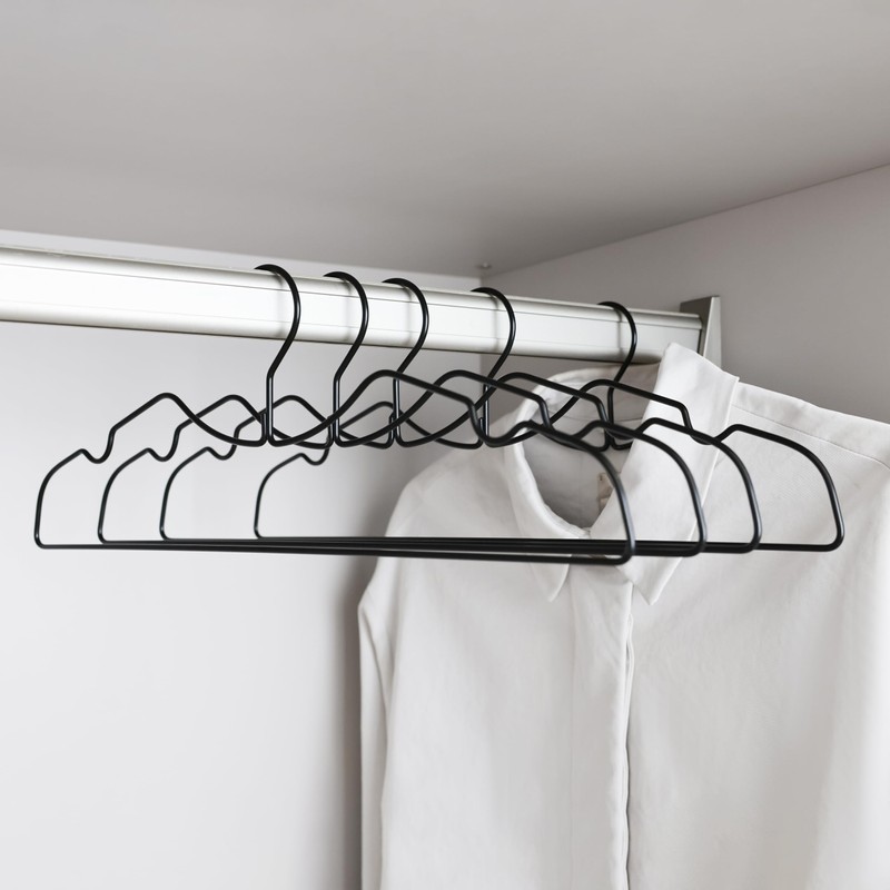WorldMore 20 Pack Heavy Duty Metal Steel Wire Clothes Hanger,