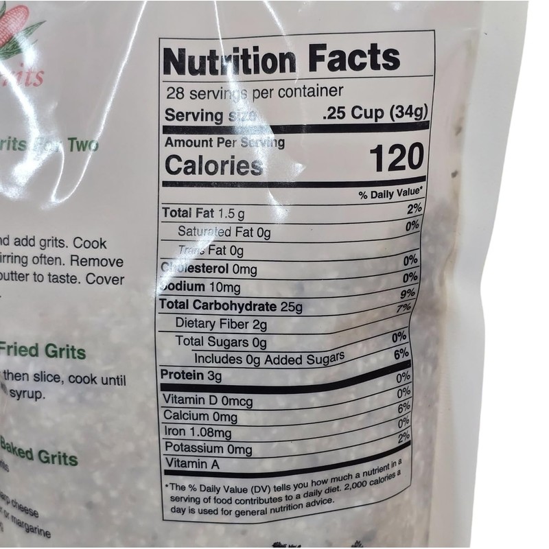 Daniel Boone Fresh Coarse Stone Ground White Corn Grits 2/2