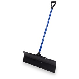 Marshalltown Polar Pusher 30 Inch Snow Pusher Shovel, Lightweight Non-Stick UHMW Makes Plowing Snow Easy, Made in The USA, SNOWP30