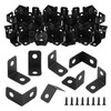 UFURMATE Picture Frame Corner Brackets, Pack of 100 Small L