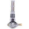 MOTOKU 3/8" NPT Chrome Fuel Petcock 90° Spigot for Harley Super Electra Glide Sportster 900 1000
