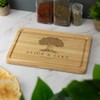 Couples Names Engraved Wooden Chopping Board Family Tree Cheese Board