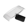 FACKELMANN Spaetzle Grater with Dough Scraper, White, Plastic Spätzle Slicer,