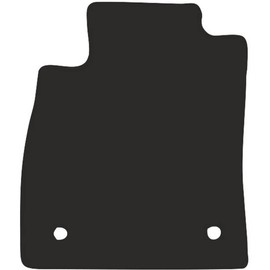 Wielganizator Automatte – Passend für Ford Fiesta MK8 Schrägheck 2017- – Velours – Autozubehör - Praktische Fußmatte Auto – 1-teilig - schwarz