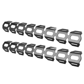 Oumefar Protector de talón de Escape Protector de Calor Tubo de silenciador anticorrosión para F650GS para F800GS para Moto para F700GS Accesorios de Motocicleta(Black)