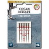 Organ Needles 80/12 Topstitch x 5 Needles