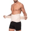 Channo Men's Women's Double Fit Strong Back Belt, Beige (vison).