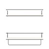 Shario White Floating Shelves - Set of 2, Wall Mounted